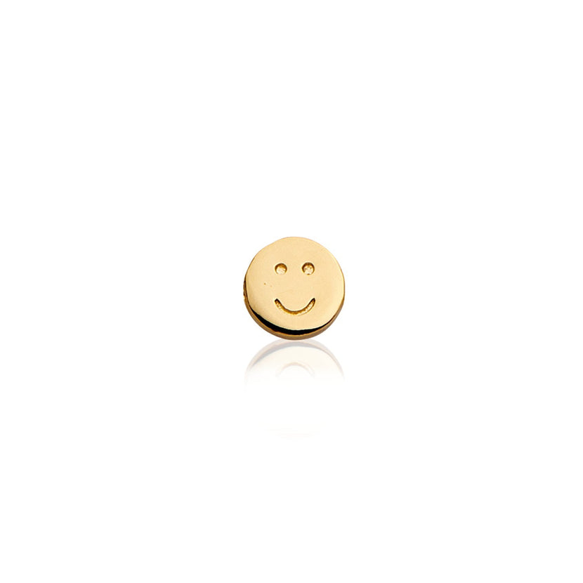 TEST Gift Builder - Happy Face Charm (Gold)