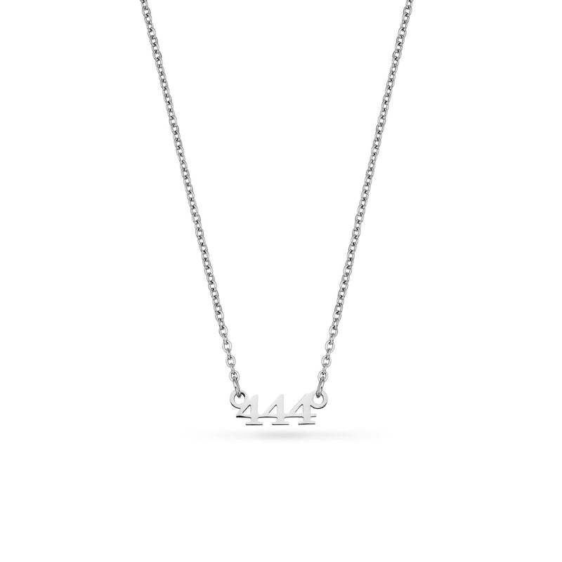 Angel Number Necklace (Silver)