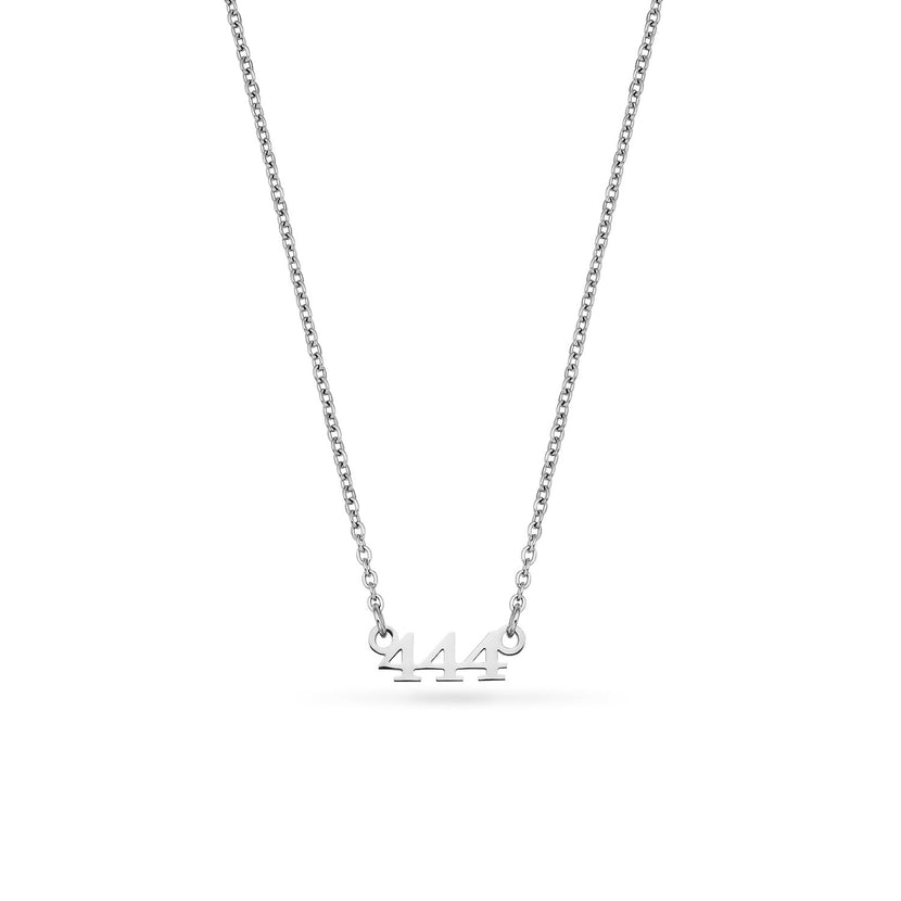 Angel Number Necklace (Silver)