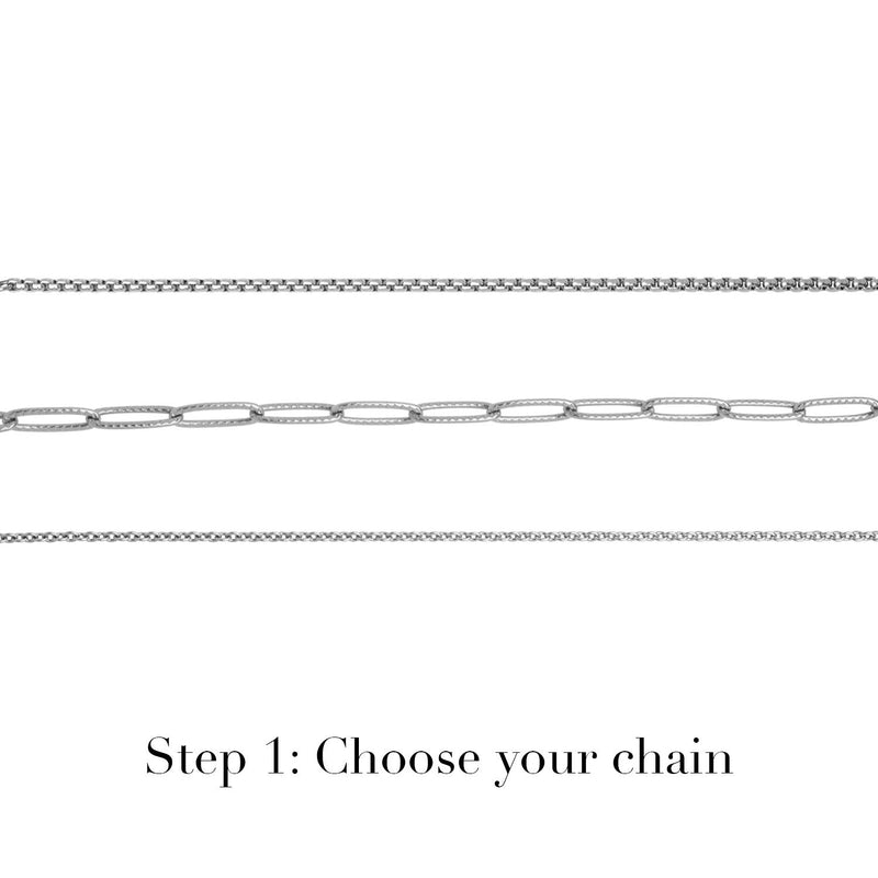 Fixed Charm Necklace (Silver) (Copy)