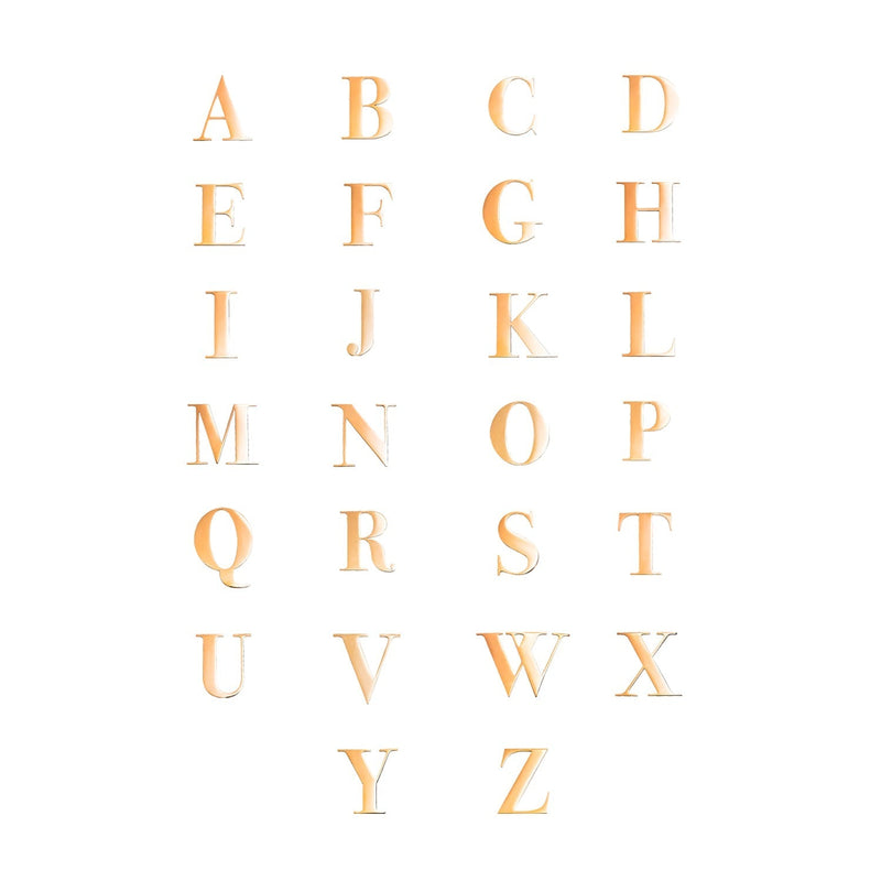 Custom Figaro Icon - Initial (Gold)