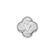 Molten Clover Charms (Silver) - Initials