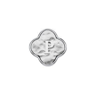 Molten Clover Charms (Silver) - Initials