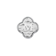 Molten Clover Charms (Silver) - Initials