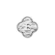 Molten Clover Charms (Silver) - Initials