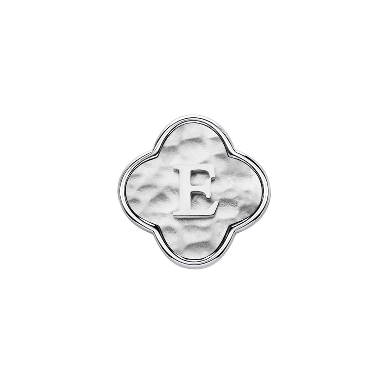 Molten Clover Charms (Silver) - Initials