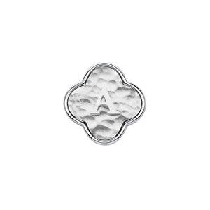 Molten Clover Charms (Silver) - Initials