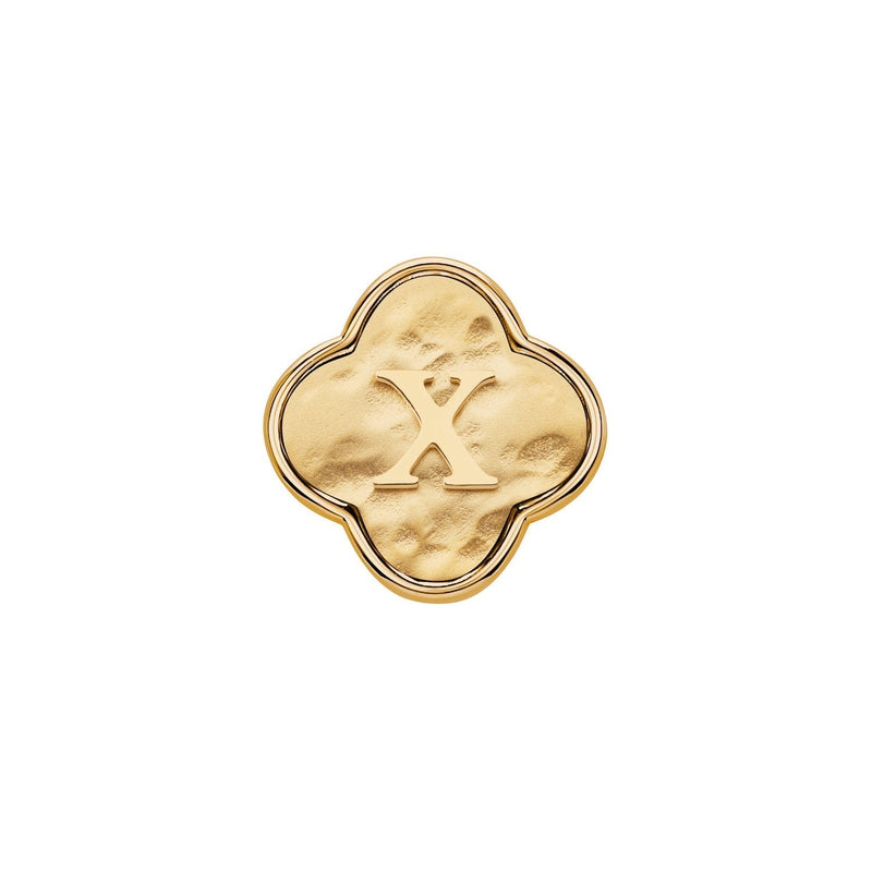Molten Clover Charms (Gold) - Initials
