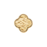 Molten Clover Charms (Gold) - Initials