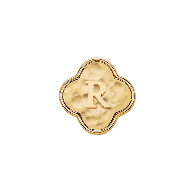 Molten Clover Charms (Gold) - Initials