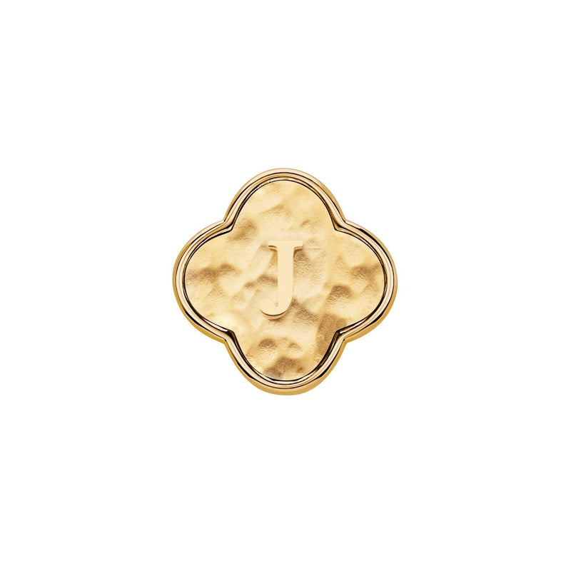 Molten Clover Charms (Gold) - Initials