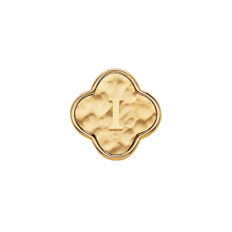 Molten Clover Charms (Gold) - Initials