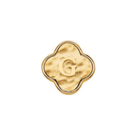 Molten Clover Charms (Gold) - Initials
