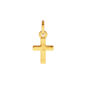 Made Mine Fine Charm - Molten Cross (Gold)