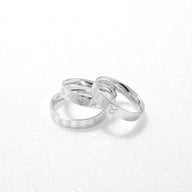 TEST - Custom Stamped Name Ring (Silver) - TEST