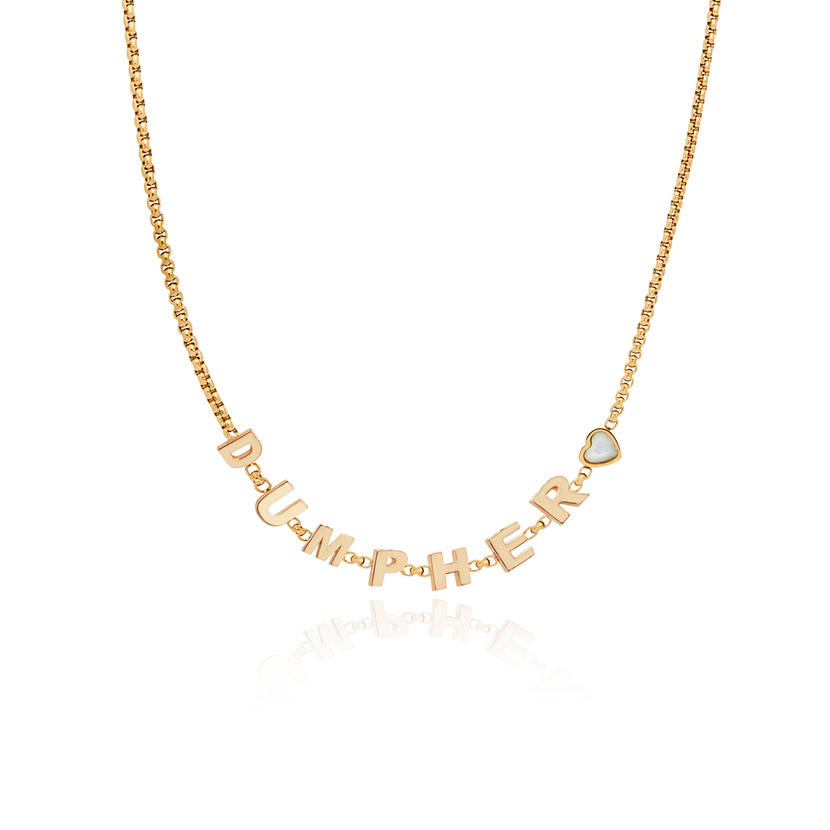 "Dump Her" Necklace (Gold)
