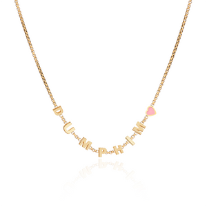 "Dump Him" Necklace (Gold)