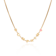 "Dump Him" Necklace (Gold)