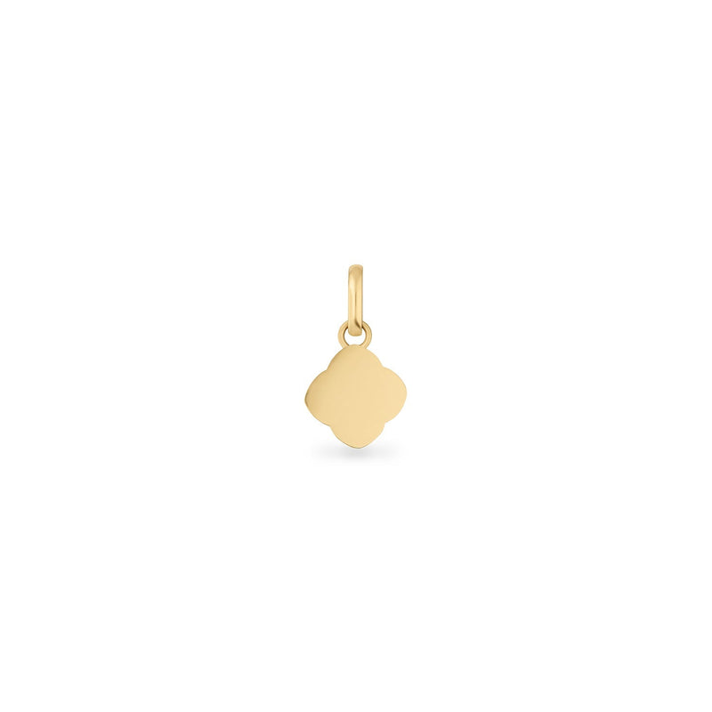 Pearl Clover Pendant (Gold)