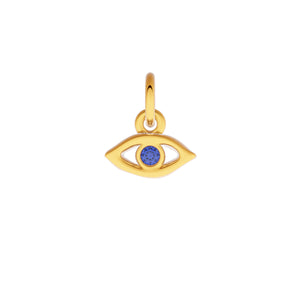 Made Mine Fine Charm - Molten Evil Eye (Gold)