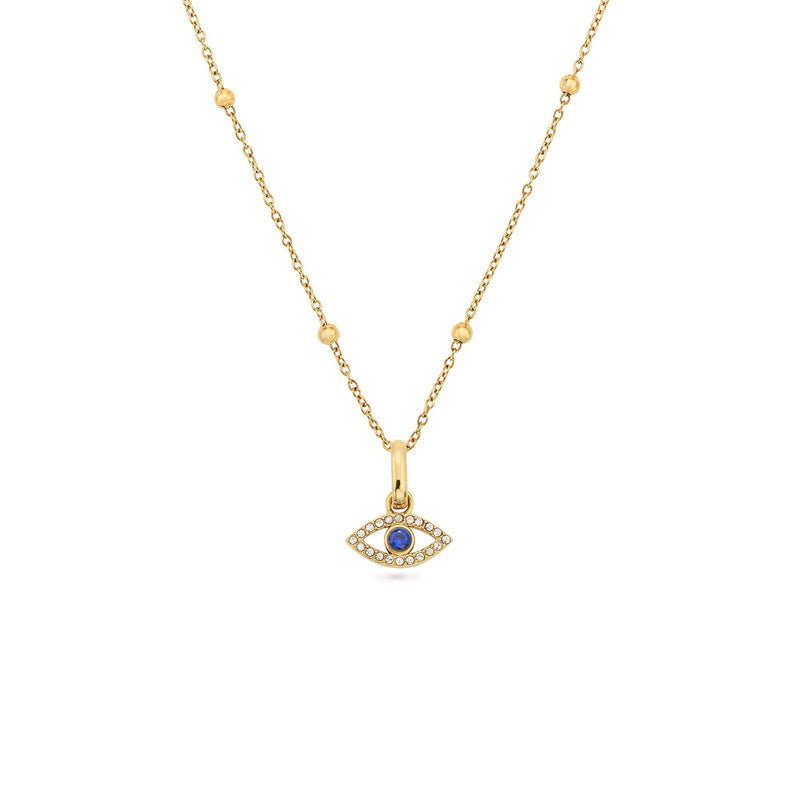 Evil Eye Necklace (Gold)
