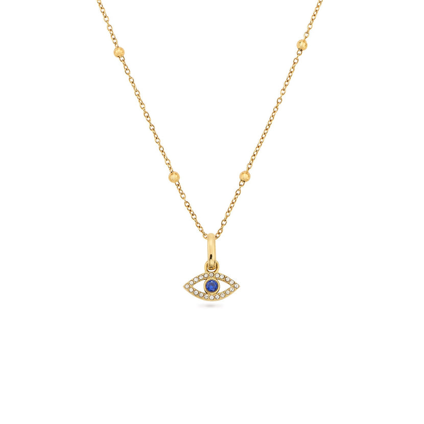 Evil Eye Necklace (Gold)