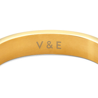 Icon Initial Bangle (Gold) No Variants