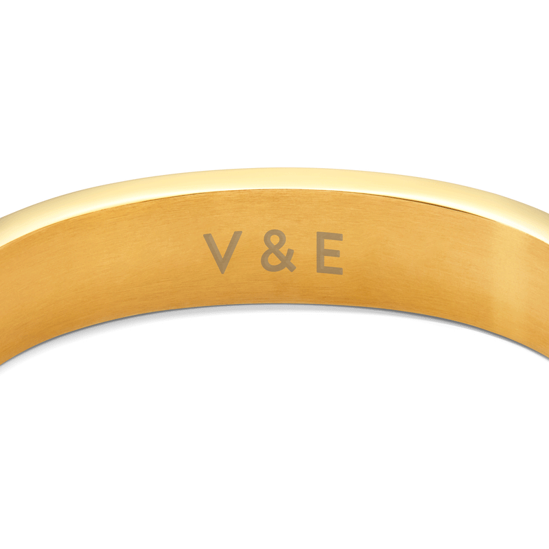 Icon Initial Bangle (Gold) No Variants