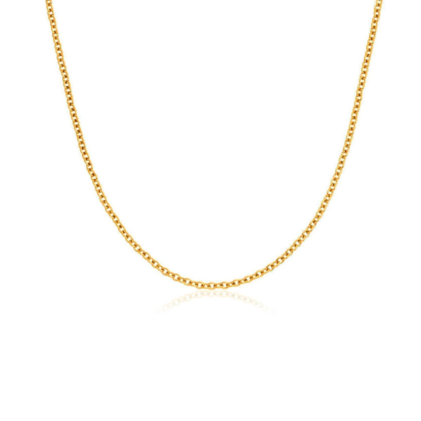 Layering Fine Chain Necklace (Gold)