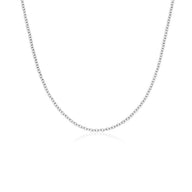 Fine Chain Necklace (Silver)