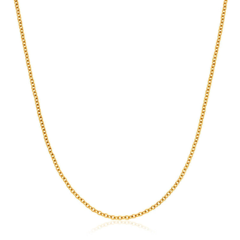 Layering Fine Chain Necklace (Gold)
