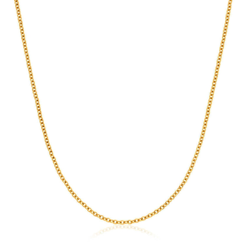 Layering Fine Chain Necklace (Gold)