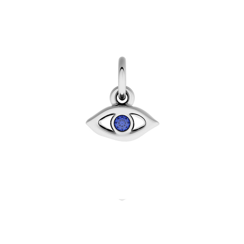 Made Mine Fine Charm - Molten Evil Eye (Silver)