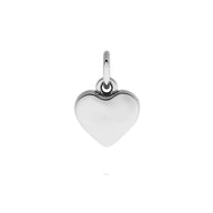 Made Mine Fine Charm - Molten Heart (Silver)