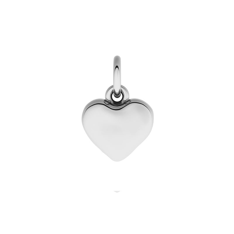 Made Mine Fine Charm - Molten Heart (Silver)