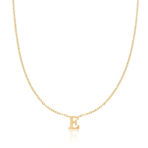 Mini Initial Necklace (Gold) (CS Replacement)