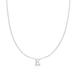 Mini Initial Necklace (Silver) (CS Replacement)