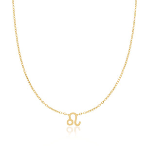 Mini Zodiac Necklace (Gold)
