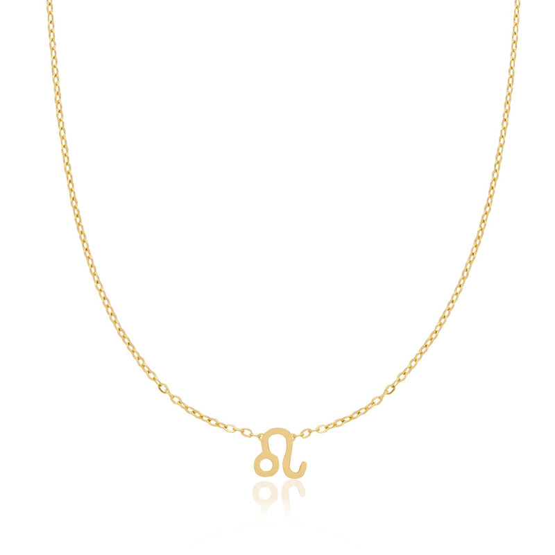 Mini Zodiac Necklace (Gold)