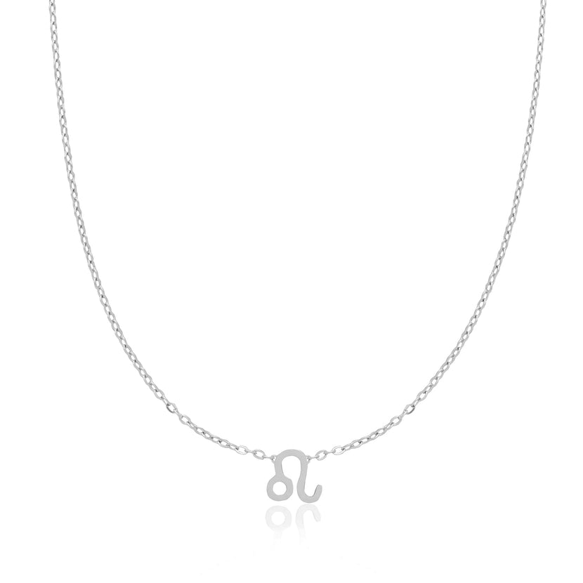 Mini Zodiac Necklace (Silver)