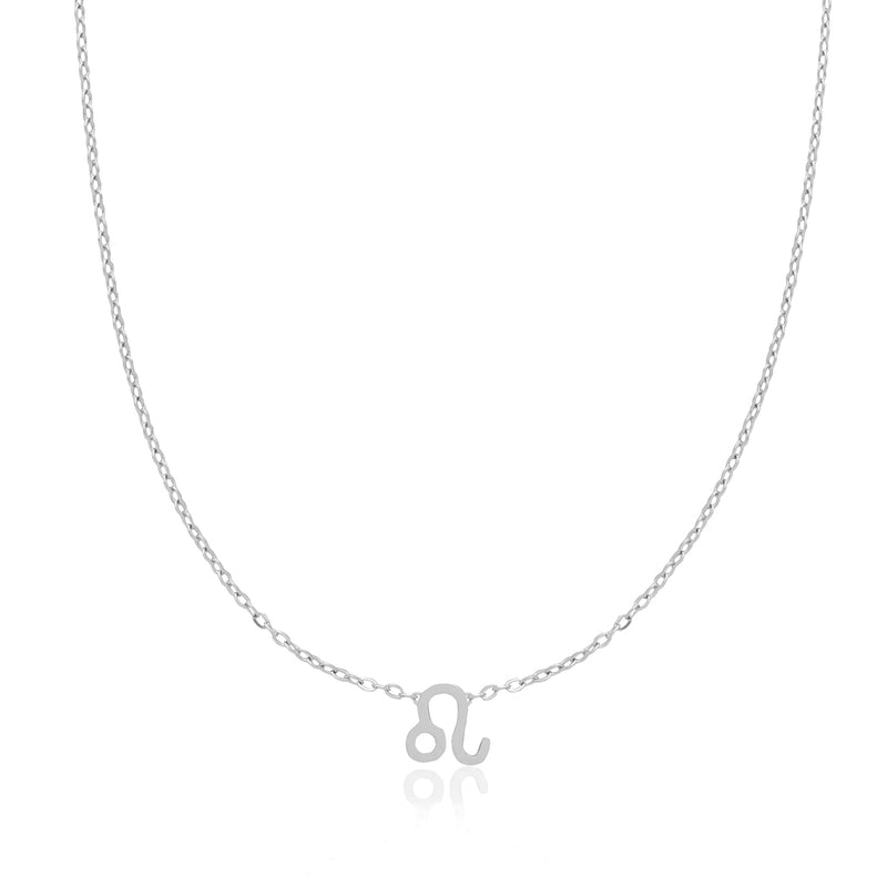 Mini Zodiac Necklace (Silver)