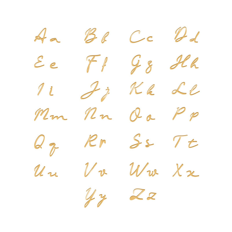 TEST Signature Custom Name Bracelet (Gold)