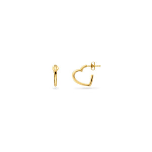 Young Love Hoop Earrings (Gold)