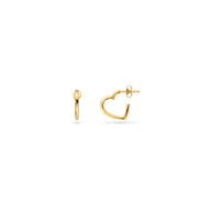 Young Love Hoop Earrings (Gold)