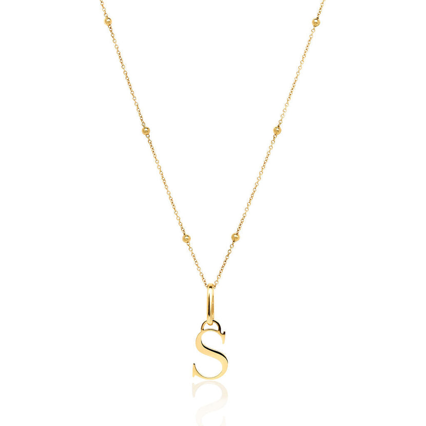 Initial Necklace (Gold)