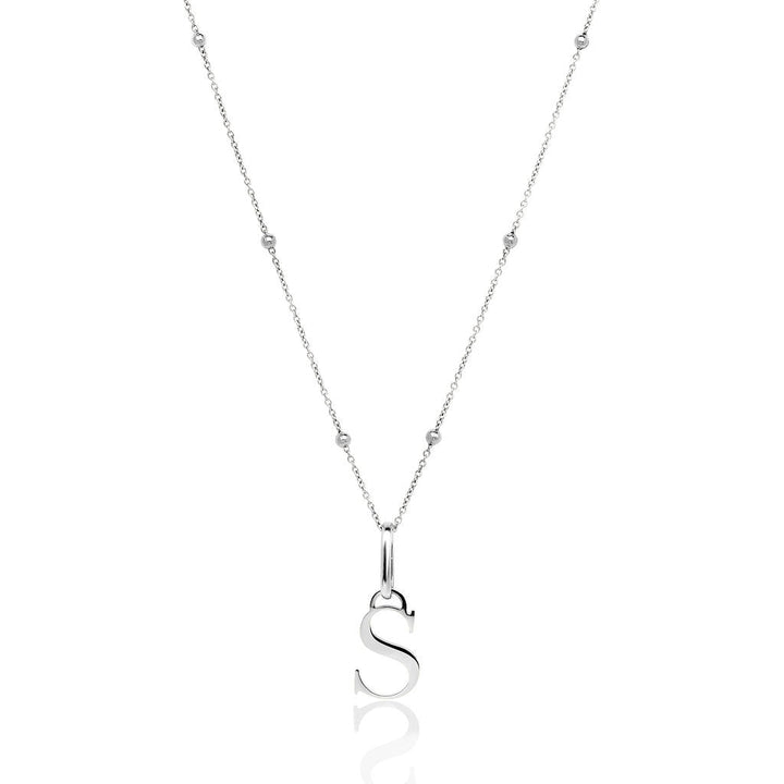 Initial Necklace (Silver)