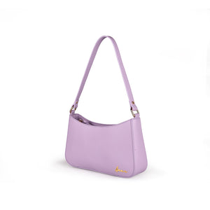 Lilac Underarm Scoop Bag