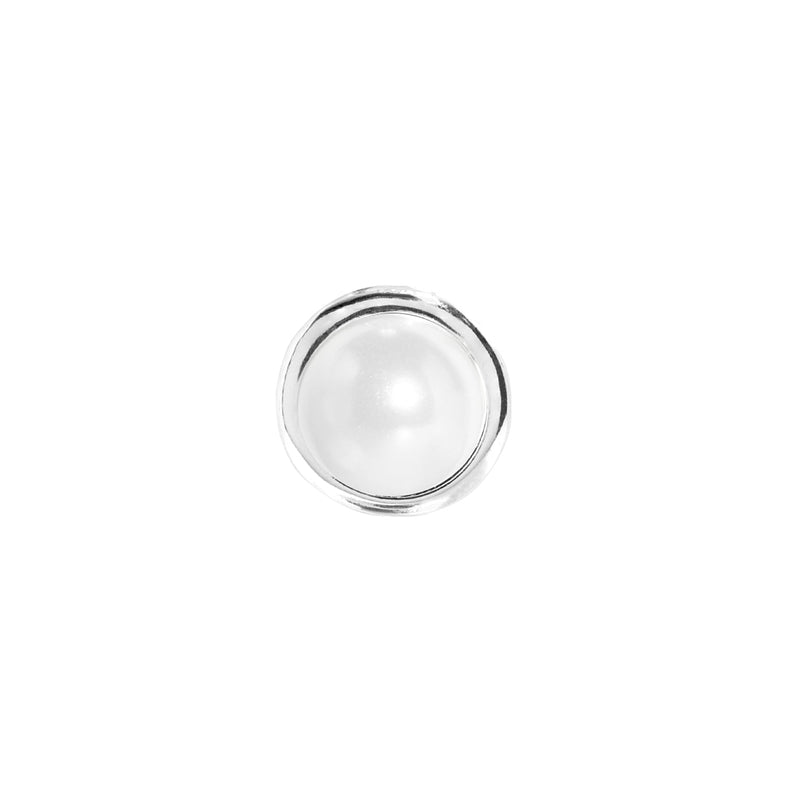 Birthstone Stud Earring (Silver)