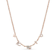 Made Mine Charm Necklace (Rose Gold)