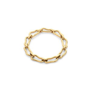 Molten Link Bracelet (Gold)